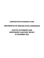 Administrative Reserve Fund 2021
