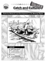 Catch and culture ฉบับภา ษาไทยปีที่ - ภาวะน้ำท่วม และความสำคัญต่อการประมง