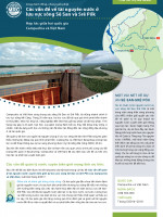 Sesan-Srepok Water Issues (Vietnamese)