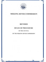 Revised Rules of Procedure of the Council of the Mekong River Commission