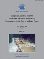 Integrated Analysis of Data from MRC Fisheries Monitoring Programmes in the Lower Mekong River Basin