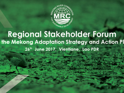 The 3rd Regional Stakeholder Forum on Mekong Adaptation Strategy and Action Plan